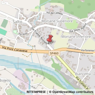 Mappa Via Fratelli Rosselli, 46, 10082 Cuorgnè, Torino (Piemonte)