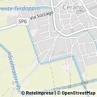 Hartă Cerano
