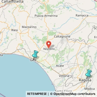 Mappa Via Tunisi, 93015 Niscemi CL, Italia (60.13364)