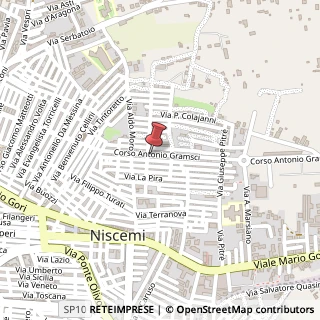 Mappa Corso Gramsci, 165, 93015 Niscemi, Caltanissetta (Sicilia)
