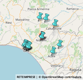 Mappa Via Alcide de Gasperi, 93015 Niscemi CL, Italia (13.58211)