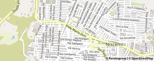 Mappa Niscemi