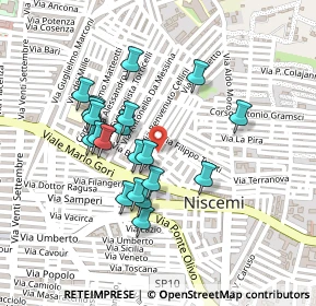 Mappa Piazza Giordano Bruno, 93015 Niscemi CL, Italia (0.2225)
