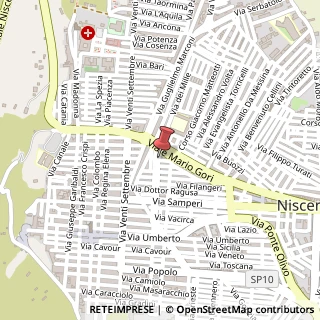 Mappa Via Vincenzo Crescimone, 160, 93015 Niscemi, Caltanissetta (Sicilia)