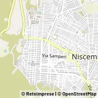 Karte Niscemi