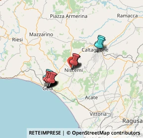 Mappa Via canale s.n.c, 93015 Niscemi CL, Italia (12.053)