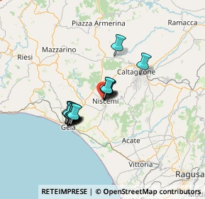 Mappa Via canale s.n.c, 93015 Niscemi CL, Italia (11.3225)