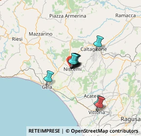 Mappa Via canale s.n.c, 93015 Niscemi CL, Italia (7.85182)