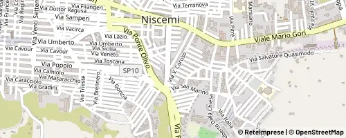 Mappa Niscemi