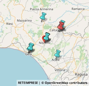 Mappa Via Monte Grappa, 93015 Niscemi CL, Italia (11.54667)