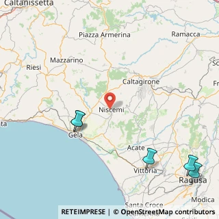 Mappa Via Vacirca, 93015 Niscemi CL, Italia (55.19571)