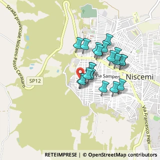 Mappa Via IV Novembre, 93015 Niscemi CL, Italia (0.395)