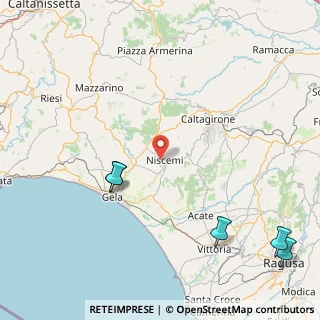 Mappa Via Giuseppe Verdi, 93015 Niscemi CL, Italia (55.39714)