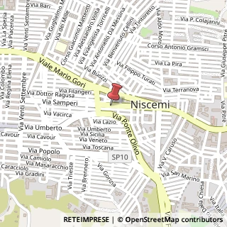 Mappa Via Samperi, 252, 93015 Niscemi, Caltanissetta (Sicilia)