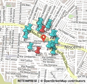 Mappa Via Samperi, 93015 Niscemi CL, Italia (0.1685)