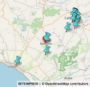 Mappa Via Samperi, 93015 Niscemi CL, Italia (12.2155)