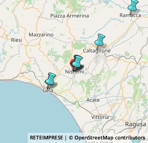 Mappa Via Samperi, 93015 Niscemi CL, Italia (23.28667)