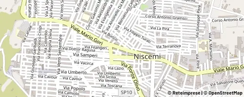Mappa Niscemi