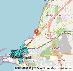 Mappa SP 52, 73014 Gallipoli LE (1.76)