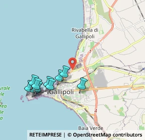 Mappa SP 52, 73014 Gallipoli LE (2.22091)