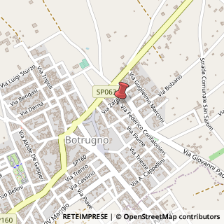 Mappa Via Federico Confalonieri, 15, 73020 Botrugno, Lecce (Puglia)