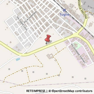 Mappa Via Masseria Vecchia, 1, 73058 Tuglie, Lecce (Puglia)
