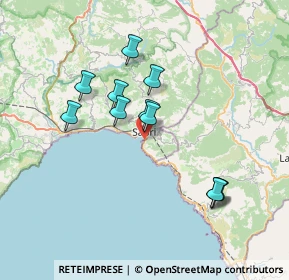 Mappa Strada Statale 18 Tirrena Inferiore, 84073 Sapri SA, Italia (6.92909)