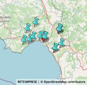 Mappa SS 18 Tirrena Inferiore, 84073 Sapri SA, Italia (10.54357)