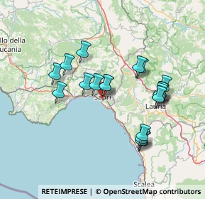 Mappa SS 18 Tirrena Inferiore, 84073 Sapri SA, Italia (14.5255)