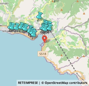 Mappa Strada Statale 18 Tirrena Inferiore, 84073 Sapri SA, Italia (1.893)