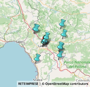 Mappa Località Fontana dei Contadini, 85044 Lauria PZ, Italia (8.64143)