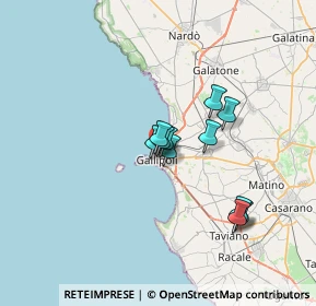 Mappa Via Brescia, 73014 Gallipoli LE, Italia (5.32909)