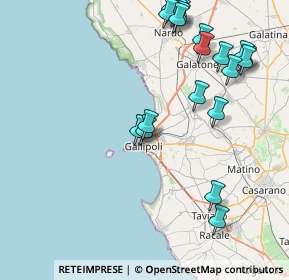 Mappa Via Brescia, 73014 Gallipoli LE, Italia (10.399)