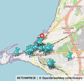 Mappa Via Brescia, 73014 Gallipoli LE, Italia (0.9215)