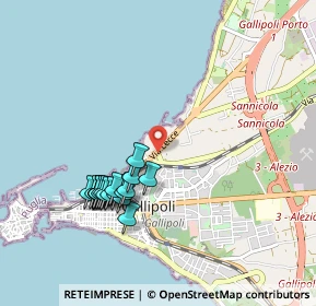 Mappa Via Brescia, 73014 Gallipoli LE, Italia (1.011)