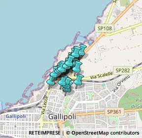 Mappa Via Brescia, 73014 Gallipoli LE, Italia (0.21111)