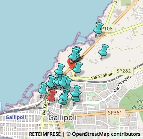 Mappa Via Brescia, 73014 Gallipoli LE, Italia (0.4)