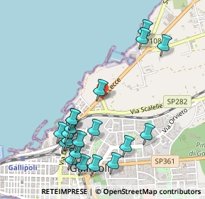 Mappa Via Brescia, 73014 Gallipoli LE, Italia (0.6285)