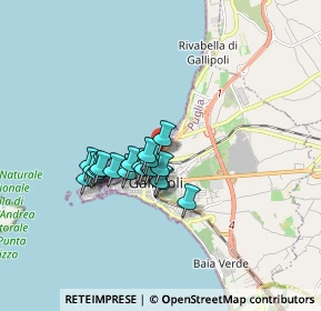 Mappa Via Brescia, 73014 Gallipoli LE, Italia (1.34737)