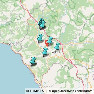 Mappa Strada Provinciale 45 di Nemoli, 85040 Lauria PZ, Italia (6.66941)