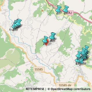 Mappa Strada Provinciale 45 di Nemoli, 85040 Lauria PZ, Italia (3.274)