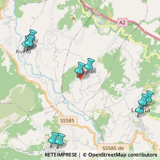 Mappa Strada Provinciale 45 di Nemoli, 85040 Lauria PZ, Italia (3.24545)