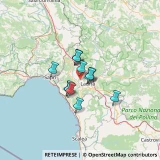 Mappa Strada Provinciale 45 di Nemoli, 85040 Lauria PZ, Italia (8.80231)