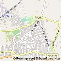 Térkép Alezio