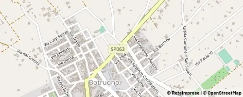Mappa Botrugno