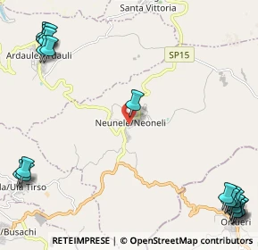 Mappa Via Murgia, 09080 Neoneli OR, Italia (3.9345)