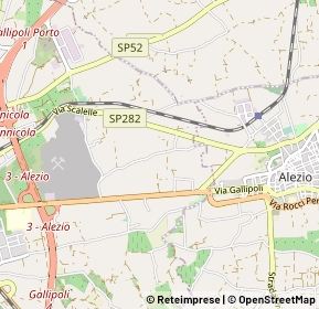 Mappa 73014 Alezio LE, Italia (0.92)