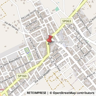 Mappa Via Camillo Benso Conte di Cavour, 13, 73020 Botrugno, Lecce (Puglia)