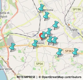 Mappa Via Salvatore Anaclerio, 73011 Alezio LE, Italia (1.81636)