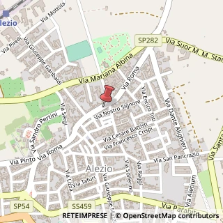 Mappa Via Roma, 161, 73011 Alezio, Lecce (Puglia)